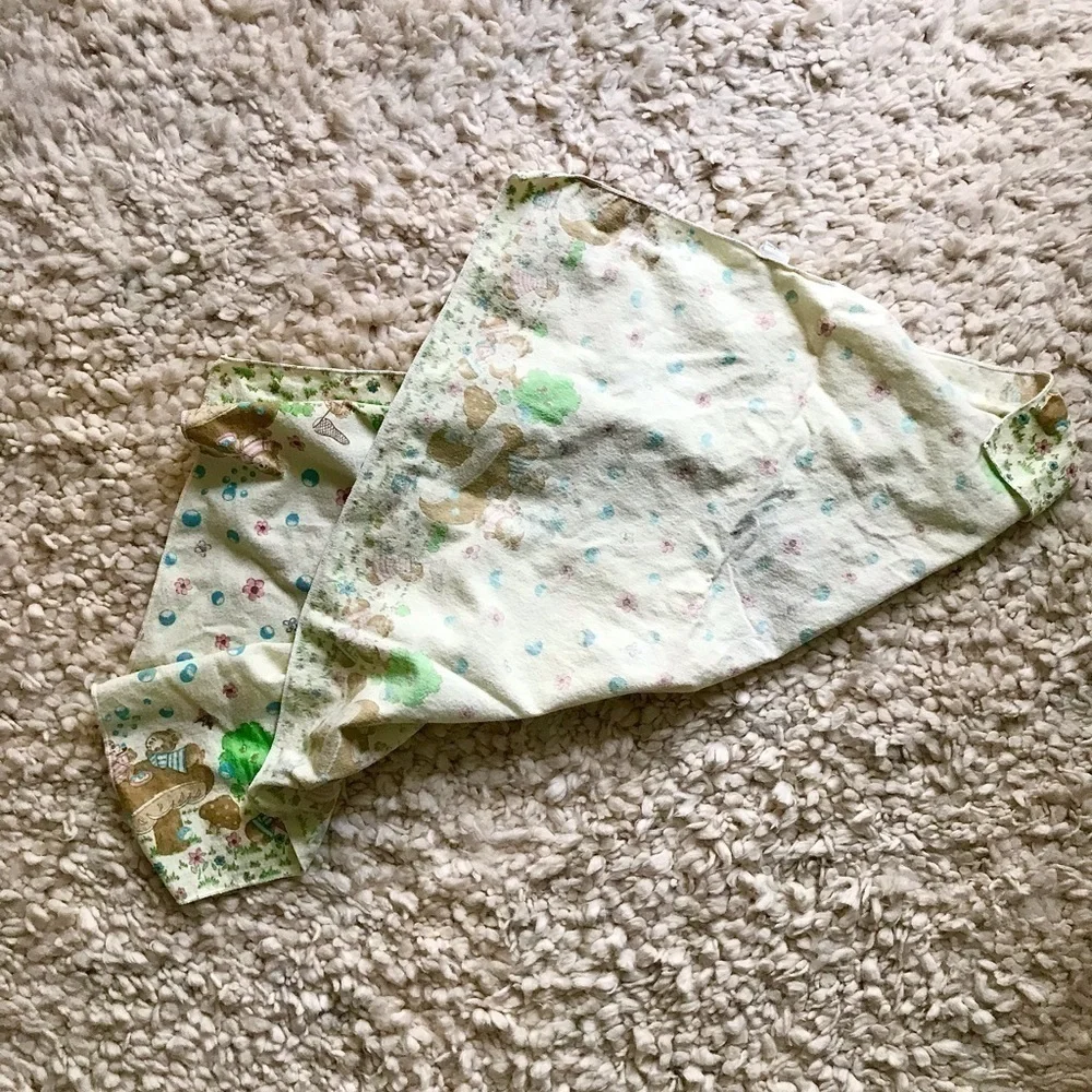 Vintage baby blanket